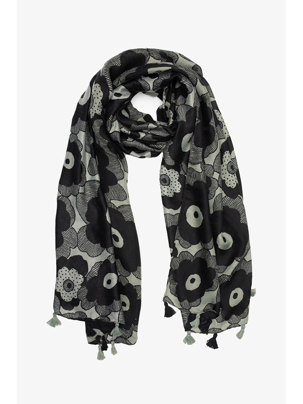 Antler Abstract Dahlia Scarf