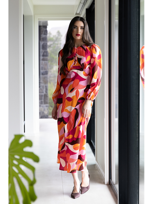 Seeking Lola Warm Vibes Elegant Dress