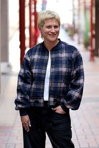 Seeking Lola Winter Check Keen Jacket