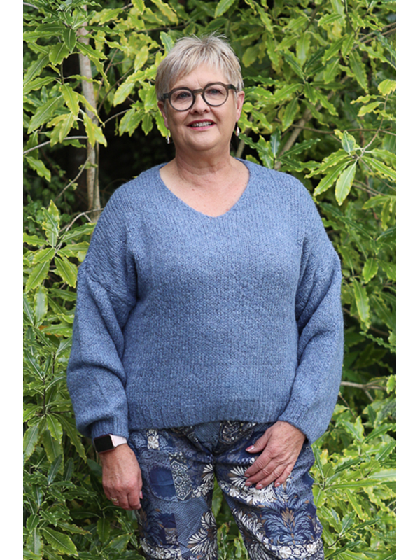 La Strada V-Neck Jumper