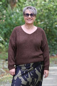 La Strada V-Neck Jumper