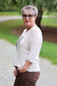 La Strada Three Portrait Knitted Top