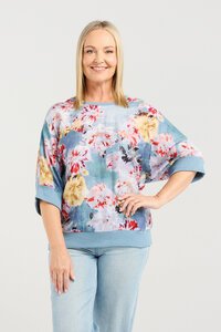 Seduce Florence Floral Haze Top