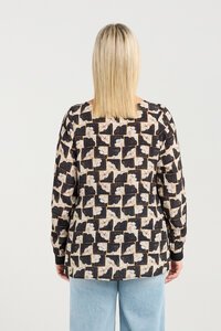 Seduce Nova Golden Grid Top