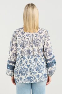 Seduce Willow Porcelaine Blouse