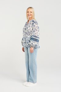 Seduce Willow Porcelaine Blouse