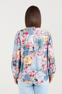 Seduce Gina Floral Hazel Blouse