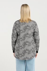 Zafina Havana Floral Check Top