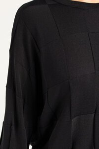 Zafina Amaris Check Knit