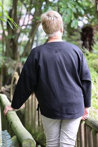 AE Luxe Side String Cotton Jumper