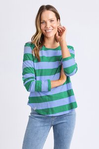 Elm Spritz Stripe Long Sleeve Tee