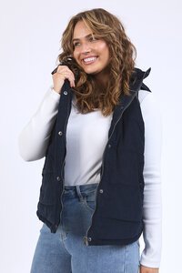 Elm Cord Puffer Vest
