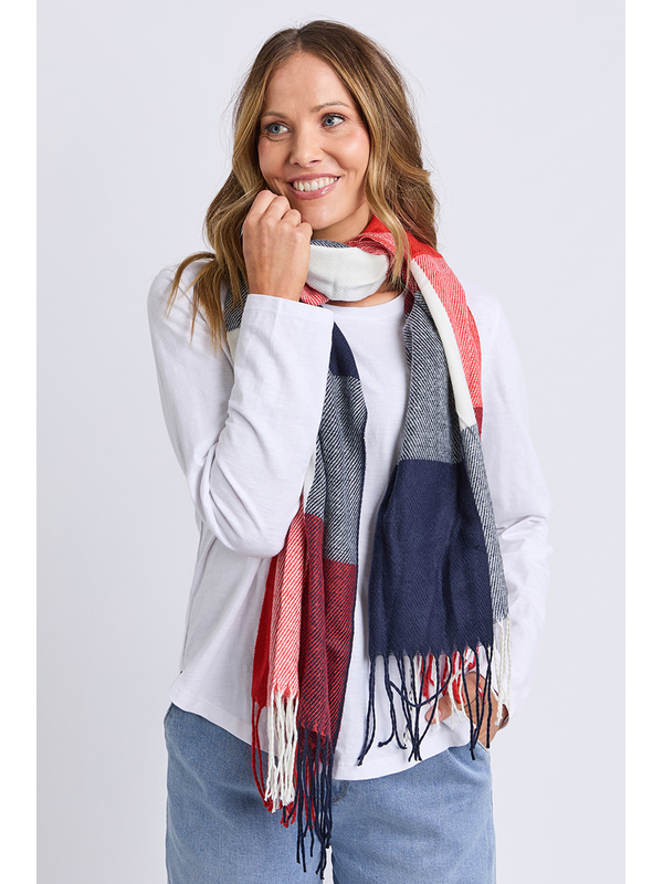 Elm Celeste Check Scarf