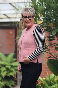 Oh Three Rib Button Front Vest