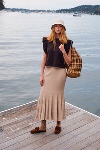 Isle Of Mine Athena Frill Knit Top