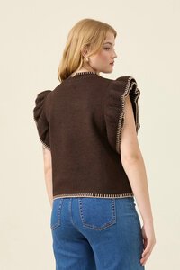 Isle Of Mine Athena Frill Knit Top