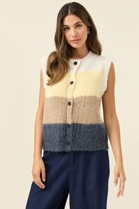 Isle Of Mine Pallas Stripe Knit Vest