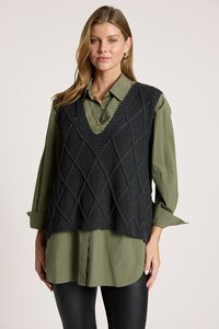 Eb & Ive Liora Knit Vest