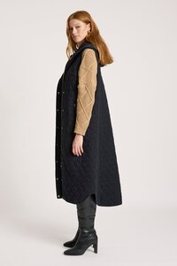 Eb & Ive Sansi Quilted Long Vest