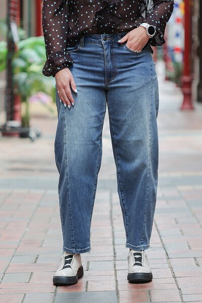 Memo Cocoon Leg Jean-shop-by-style-Hello Cyril.