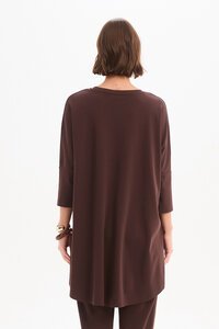 Tirelli Stripe Front 3/4 Sleeve Tee