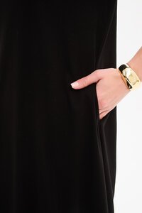 Tirelli Banded Hem Jersey Dress