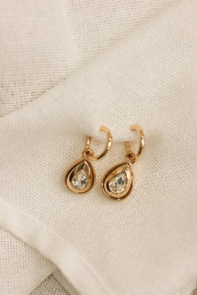 She Jewellery Crystal Drop Earrings-accessories-Hello Cyril.