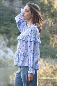 Coop Ruffle Shuffle Blouse