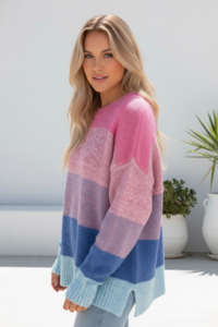 Miracle Striped Colour Knit