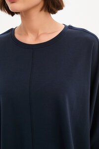 Tirelli Oversized 3/4 Stripe Sleeve Tee