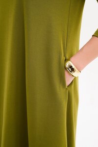 Tirelli Banded Hem Jersey Dress