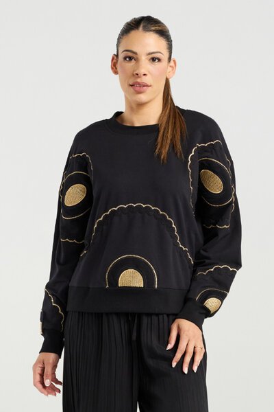 Nmbr Rose Mabel Sweatshirt-shop-by-style-Hello Cyril.