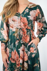 Fria The Label Rose Garden Selma Maxi Dress