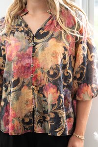 Fria The Label Baroque Rose Blouse