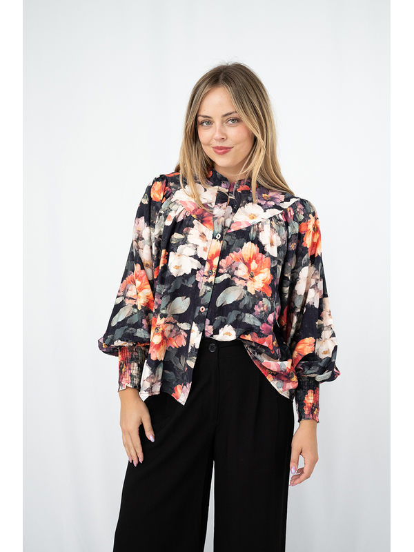 Fria The Label Floral Boho Blouse