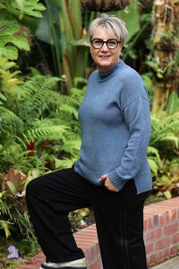 White On Black Country Classic Jumper