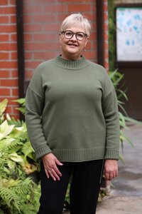 White On Black Country Classic Jumper