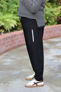 White On Black F-Terry Sweatpant