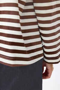 Stella + Gemma Drop Shoulder Stripe Tee