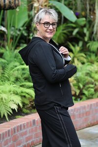 White On Black Short Zip Jacket