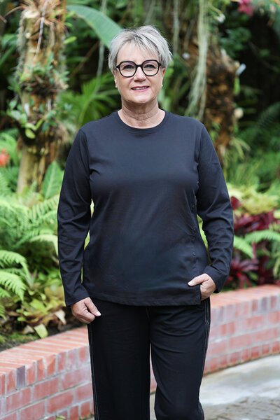 White On Black Side Button Crew-20.3.26-Hello Cyril.