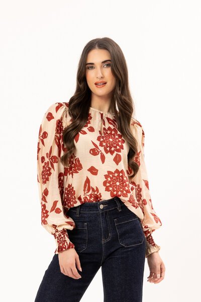 Leila + Luca Scarlett Bloom Havana Top-hc-new-Hello Cyril.