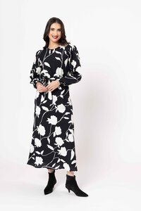 Leila + Luca Shadow Pop Monaco Dress