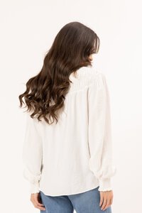 Seeking Lola Soft White Devotion Top