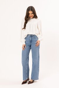 Seeking Lola Soft White Devotion Top