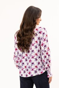 Seeking Lola Violet Bloom Vienna Blouse