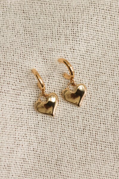 She Jewellery Heart Drop Earrings-accessories-Hello Cyril.