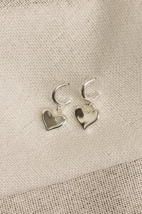 She Jewellery Heart Drop Earrings