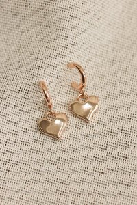 She Jewellery Heart Drop Earrings