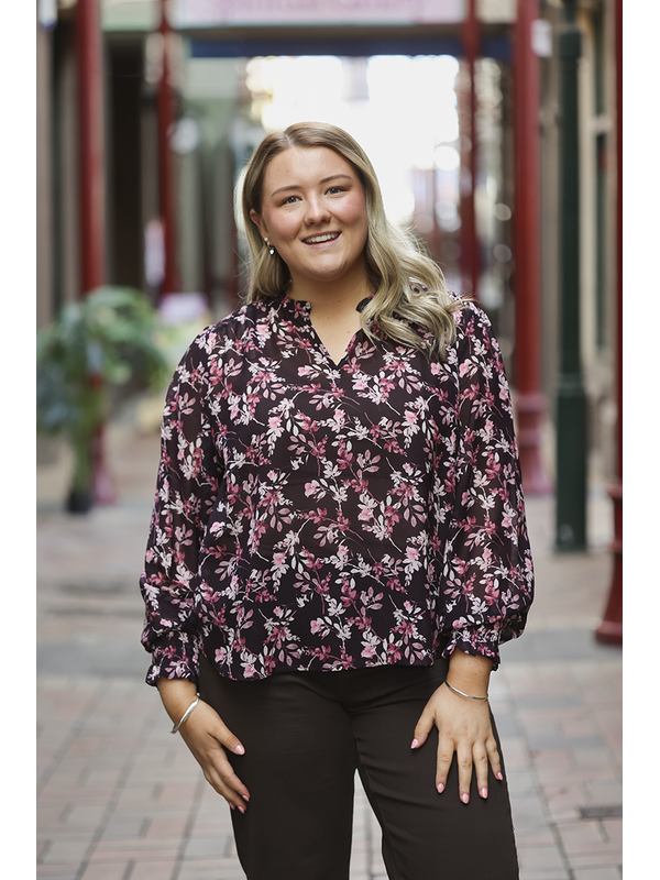 Seeking Lola Rosewood Gifted Top